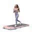 Cockatoo Smartpad 3.0 (3HP Peak) Walking Pad for Home,Remote Control 100 Kg Max User Weight Treadmill, Walkpad with Manual Adjustable 2 Incline Levels and 1-8 Km/Hr Speed Range, White and Pink