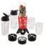 Cookwell Bullet Mixer Grinder (5 Jars, 3 Blades, Red) - Copper, 600 Watts - 2 Years Warranty