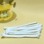 Cotton Wicks for Pooja | Cotton Diya Batti for Puja | Wicks for Diya | Long Jyoti Batti (Pack of 10, 5.5 Inch)