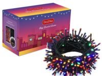 Desidiya ® Plastic 12 Meter LED Decorative String Fairy Rice Lights for Home Decoration Indoor and Outdoor Decoration Lights, Festival, Party, Garden, Wedding (Multicolor)(Pack of 1)