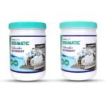 Dishmatic Dishwasher Detergent, Automatic Dishwasher Powder for Spot-Free, Sparkling Clean Results For Dishes, Glassware & Utensils (Pack of 2)