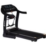 Durafit91 Vigor Pro Multifunction 6 HP Peak BLDC Hydraulic Foldable Treadmill | 25 Level Auto Incline |18 Km/HrMax Speed | Max User Weight 150 Kg | Bluetooth Speaker | Wynd app |Home use