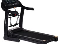 Durafit91 Vigor Pro Multifunction 6 HP Peak BLDC Hydraulic Foldable Treadmill | 25 Level Auto Incline |18 Km/HrMax Speed | Max User Weight 150 Kg | Bluetooth Speaker | Wynd app |Home use