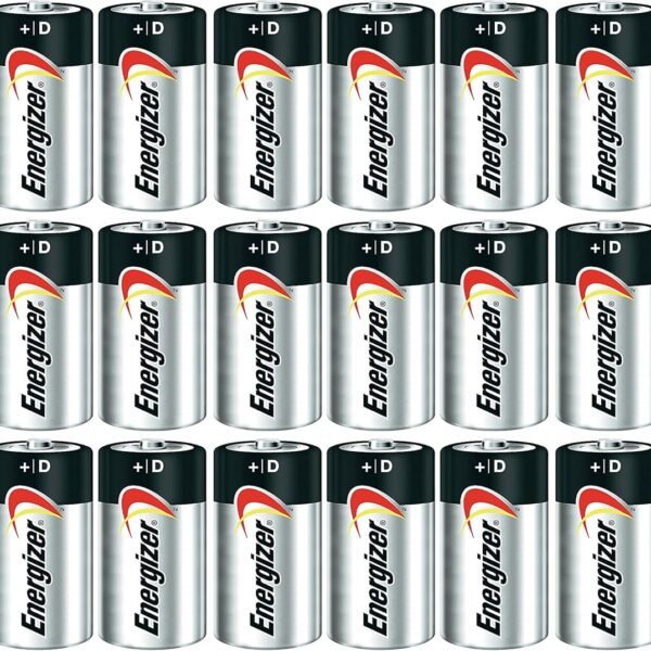 ENERGIZER E95 Max ALKALINE D BATTERY Made in USA Exp. 12-2024 or later - 24 Count
