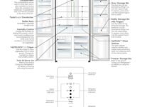 Electrolux 600L Frost Free Inverter French Door Refrigerator, TasteLockPlus Technology, FlexStor, Matte Dark Grey Stainless Steel, UltimateTaste 700, EQE6000A-B