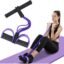 Exercise Pedal Pull Reducer| 4-Tube Resistance Band Yoga Sports Equipment| Belly Abdomen Waist| Arm Leg Stretching Exercise| Portable Home Gym Sit-ups Device for Men and Women.