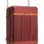 FUR JADEN The Aviator 75cm German Polycarbonate Travel Luggage Suitcase with 8 StealthTech Silent Shock Absorbing Wheels, TSA Lock & Aerospace Grade Wide Trolley (CherryM, Cabin 28")