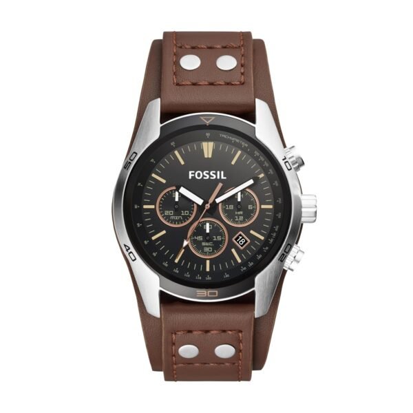 Fossil Chronograph Black Dial Men's Watch-CH2891
