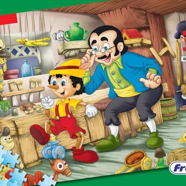 Frank Pinochhio Jigsaw Puzzle (108 Pieces) for Kids Above 6+ Years - Fun & Challenging Brain Booster Games - Educational Puzzle for Focus and Memory -33414