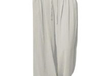 GRECIILOOKS High Waist Polycotton Trousers for Women – Flared Parachute Pants with Side Pockets | Casual Travel Cargo Pants (Available in Plus Size and Value Pack)