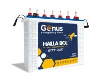 Genus 165Ah Inverter Battery - Gtt200 Hallabol Tall Tubular With 72-Month Warranty - Best Choice For Big Home, Office & Shops - Recyclable