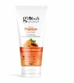 Globus Naturals Papaya Face Pack, For Tan Removal, Age Lock Formula For Pigmentation & Wrinkles with Rice, Diamond, For All Skin Types, 100 gm (Pack of 1)