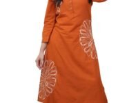 GoSriKi Kurta Sets for Women Cotton Blend | Kurta Palazzo Set for Women | 2 Piece Kurti for Girls | Embroidered Ethnic Suit Set | Festive Party Office Outfits | Multiple Colors