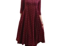 GoSriKi Women Kurta Set | Rayon Viscose Printed Anarkali Kurta with Pant | Ethnic Wear for Women | Indian Casual Office Daily Summer Outfit