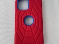 Grifobes Case for iPhone 12, Phone case iPhone 12 Pro for Boys Men, Thick Silicone 3-in-1, Heavy Duty Shockproof Rugged Rubber Protective Apple iPhone 6.1 inch 2020 Cover for Kids Children, Red+Blue