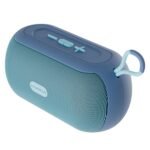 HAMMER Wave 10W Bluetooth Speaker Up to 8 Hours Playtime, TWS Function, Made in India, Built-in Mic, BTv5.4, USB Port, Type-C Interface Wireless Bluetooth Speaker with Hanging Loop (Blue)