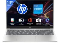 HP 15, 13th Gen Intel Core i5-1334U, (16GB DDR4,512GB SSD) Anti-Glare, Micro-Edge, FHD, 15.6''/39.6cm, Win11, M365 Basic(1yr)* Office24, Silver, 1.59kg, fd0577TU, Iris Xe, FHD Camera w/Shutter Laptop