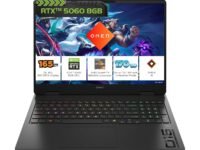 HP Omen, AMD Ryzen 9 8940HX, 8GB RTX 5060, 24GB DDR5(Upgradeable) 1TB SSD, 165Hz, 2k WUXGA, 3ms, 400 nits, 16''/40.6cm, Win11, M365* Office24, Black, 2.44kg, ap0181AX, Omen AI, RGB, AI Gaming Laptop
