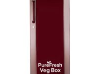 Haier 165L 1 Star Direct Cool Single Door Refrigerator | Wired Shelves | Large Veg Box | Fast Ice Making | Longer Cooling Retention | Easy Clean Back (HED-171RS-P, Red Steel)