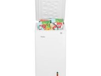 Haier HCF100HTQ - Single Door Hard Top Deep Freezer, Net Storage Volume 66 litres, White