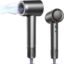 Hair Dryer 150000 RPM High-Speed Brushless Motor Negative Ionic Blow Dryer for Fast Drying, Low Noise Thermo-Control Hair Dryer with Diffuser and Nozzle, Perfect for Gifts, Grey