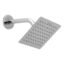 Hindware Stainless Steel 150 mm Ultra Thin Overhead Shower | Wall Mounted | Chrome Finish | Detachable Spray Nozzles | Silicon Nozzles | Sustains High Water Pressure