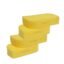 Homfine® Pack of 4Pcs Sponge Foam Scrubber for Multipurpose Cleaning Kitchen Utensils, Crockery, Bathroom Tiles, Glass, Mirror and Automobiles (Size :13x7x4cm)
