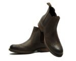Hx London LEATHER BROGUE CHELSEA BOOT FOR MEN