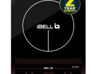 IBELL 30YO Induction Cooktop, 2000W, 2 Year Warranty, Auto Shut Off, Overheat Protection (Black)