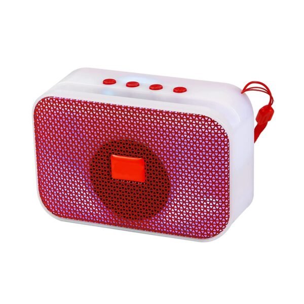 INVICTO A011 5W Wireless Bluetooth Portable Speaker with Supporting Carry Handle, USB, SD Card, AUX, FM & Call Function Upto 4hrs Playtime