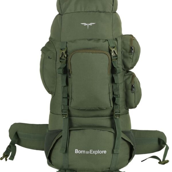 Impulse rucksack bags 75 litres travel bag for men tourist bag for travel backpack for hiking trekking Bag for men camping thames blue bag with 1 Year Warranty