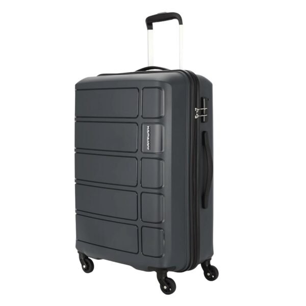 Kamiliant American Tourister Cabin Harrier 56 Cms Small Polypropylene (Pp) Hard Sided 4 Wheeler Spinner Wheels Luggage Suitcase (Grey)
