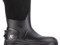 Korkers Men's Snow Boots, Black, 12