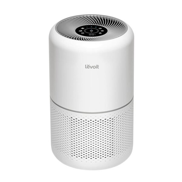 LEVOIT 300S Smart Air Purifier For Home, Hepa Filter Traps 99.97% Virus & Pm 0.1 Particles, 2 Years Warranty, Real Time Quality Indicator, App Control, Compatible With Alexa, White
