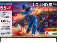 LG 164 cm (65 inches) UA82 AI Series 4K Ultra HD (3840 x 2160) Smart webOS LED TV 65UA82006LA