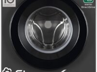 LG 7 Kg, 5 Star, DD Technology, Steam Wash, 6 Motion DD, Fully-Automatic Front Load Washing Machine (FHB1207Z2M, Allergy Care, In-Built Heater, Touch Panel, Middle Black)