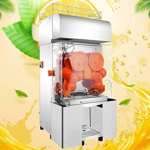 Lancemates?Heavy-Duty Automatic Commercial Orange Juicer - Industrial Citrus Fruit Squeezer Extractor for High-Volume Juice Production