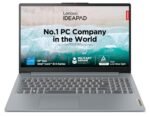 Lenovo IdeaPad Slim 3, 12th Gen Intel Core i5-12450H (16GB LPDDR5, 512GB SSD), Anti-glare, FHD 15.6"(39.6cm), Win 11, Office Home 2024, Arctic Grey, 1.62Kg, 83ER00MDIN, Thin & Light, Backlit KB Laptop