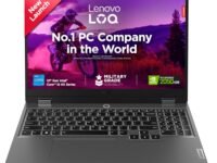 Lenovo LOQ, 12th Gen Intel Core i5 12450HX, RTX 2050-4GB, 12GB RAM, 512GB SSD,FHD, 15.6"/39.6cm, 144Hz, Windows 11, Office Home 2024, Grey, 2.4Kg, 3 Mon. Game Pass, 83GS00LJIN, Gaming Laptop