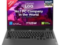 Lenovo LOQ 2024, 12th Gen Intel Core i5 12450HX, RTX 3050-6GB, 16GB RAM, 512GB SSD, FHD, 15.6"/39.6cm, 144Hz, Windows 11, Office 2024, Grey, 2.4Kg, 83GS00LNIN, 3 Mon. Game Pass, Gaming Laptop