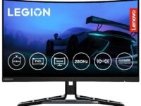 Lenovo Legion R27fc-30, 27 Inch (68.58cm), FHD 1920x1080, 240Hz, Black, 0.5ms, AMD FreeSync, NVIDIA G-Sync, 99% sRGB, Speaker, 2xHDMI, 1xDP, Tilt, Swivel, Pivot, Height Adjust Stand Gaming Monitor
