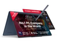 Lenovo Yoga 9 2-in-1 Aura Edition Intel Core Ultra 7 258V (32GB RAM/1TB SSD/14 (35.5cm)/4K WQUXGA OLED/47 Tops NPU/Copilot+PC/Windows 11/Office Home 2024+AI Now/Yoga Pen/Blue/1.3Kg), 83LC001FIN