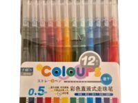 Levin 0.5mm Liquid Ink Rollerball Pens Multi Color Pen 0.5 mm Fine Point Smooth Writing Pens Cute Nurse Pen Back to School Supplies (12pc)