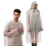 Lifelong Waterproof Unisex Rain Coat Hooded Full Sleeves Outdoor Men, Women, Boys & Girls Rainwear Poncho Raincoat for Camping, Hiking & Travelling (1Pc)