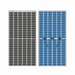 Loom Solar Panel Shark 575W TOPCon Bifacial, Non DCR, N-Type, Dual Glass Black Frame Panel, 144 Cells Half-Cut, IP68 Rated, BIS Certified, Efficiency 22.30%, Performance Warranty 25 Years (Pack of 2)