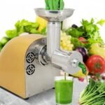 Mann Mart‚Electric Cold Press Juicer - Slow Juicer for Fruits & Vegetables, Portable & Easy to Clean Juice Extractor for Healthy Living