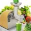Mann Mart‚Electric Cold Press Juicer - Slow Juicer for Fruits & Vegetables, Portable & Easy to Clean Juice Extractor for Healthy Living