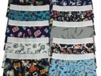 Men Printed Lycra Underwear Pack of 1 (Multicoloured)