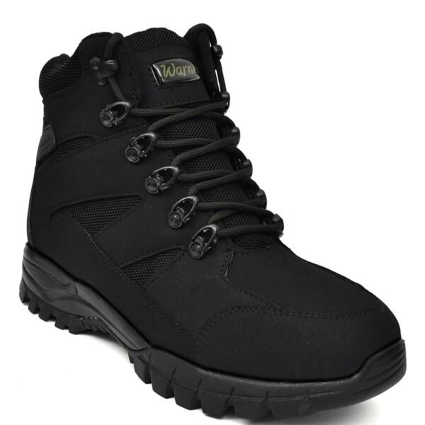 Men’s Water Resistant Synthetic Trekking Boots for Ice & Snow | High Ankle Army & Outdoor Boots with Extra Grip Sole