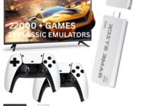 (New 2025) Video Games for Kids Retro Game Stick for Tv Wireless Video Games for tv Gaming 64GB in Built Video Game HD Games Console Built in 22K Game Console Ultimate 90s Retro Game Box for All